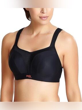 Panache Women's High Impact Underwire Sports Bra Max Support, Moisture Wicking